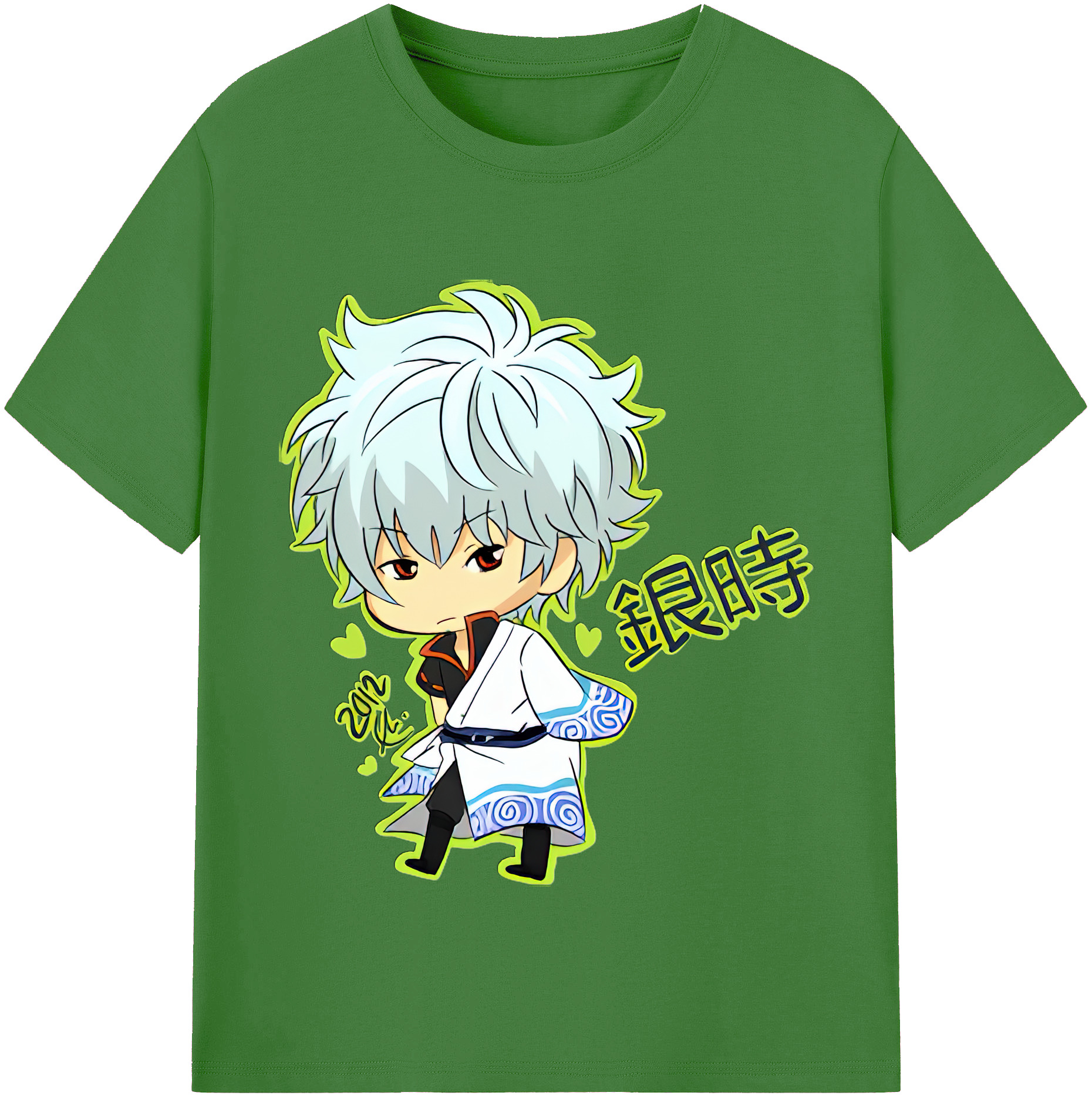 （画像用） ぎんたま 坂田銀時（さかたぎんとき） 神楽 志村新八（しむら しんぱち） GINTAMA Sakata Gintoki Kagura Shimura Shinpachi レディースカジュアルプリントTシャツ（綿100％）